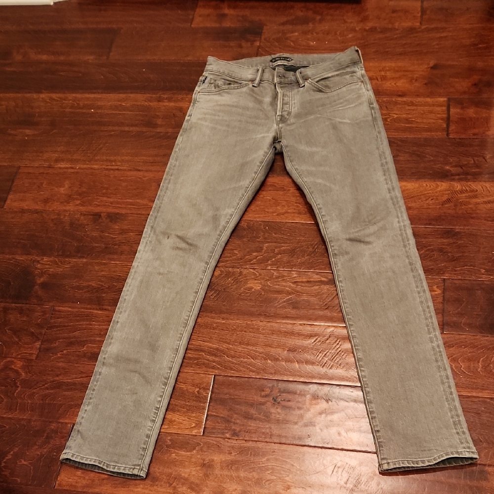 TOM FORD slim size 30 button fly grey jeans